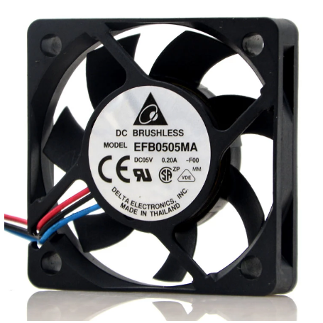 Original DELTA EFB0505MA Cooling Fan 5V 0.2A 1W 2wires EFB0505MA Fans